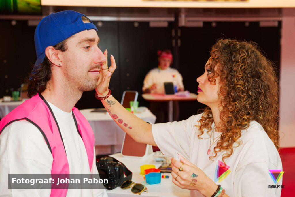 Make-up voor Pride
